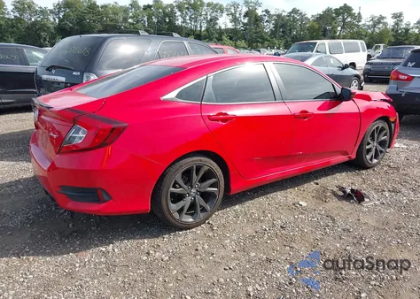 2020 Honda Civic Sport from USA, damaged, VIN 2HGFC2F86LH515418